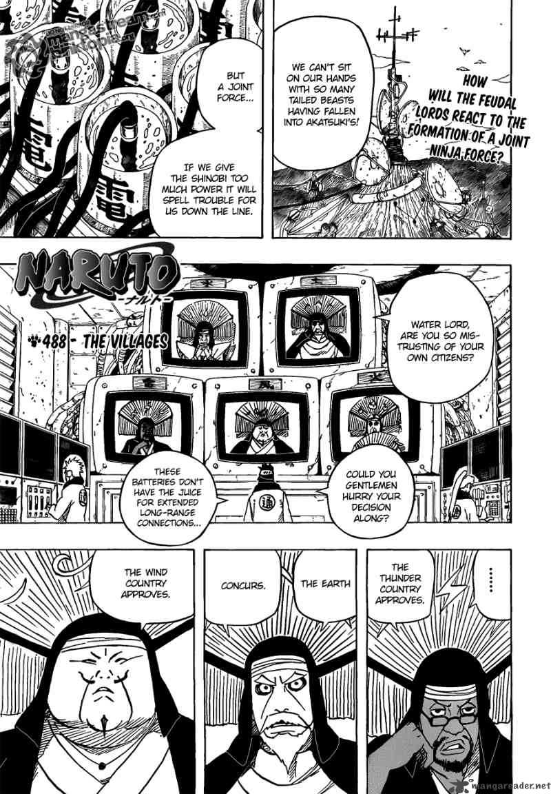 Naruto Chapter 488 Page 1