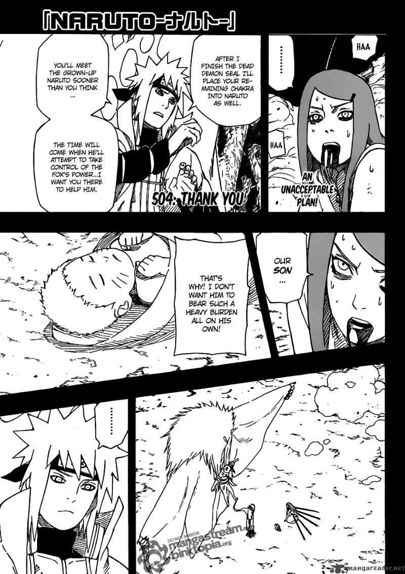 Naruto Chapter 504 Page 1