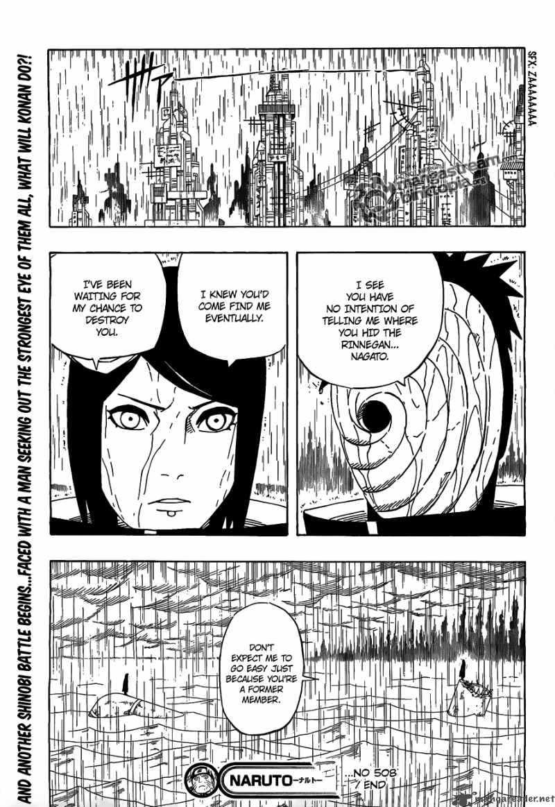 Naruto Chapter 508 Page 16