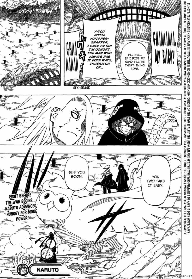 Naruto Chapter 512 Page 15