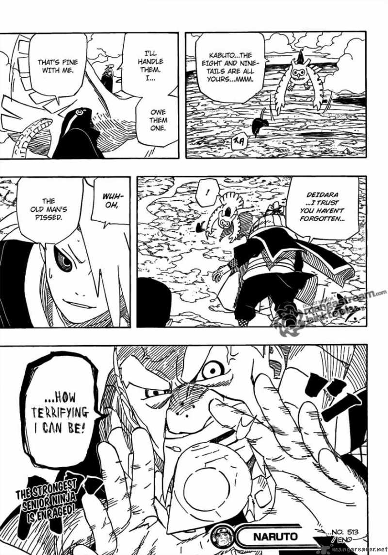 Naruto Chapter 513 Page 16