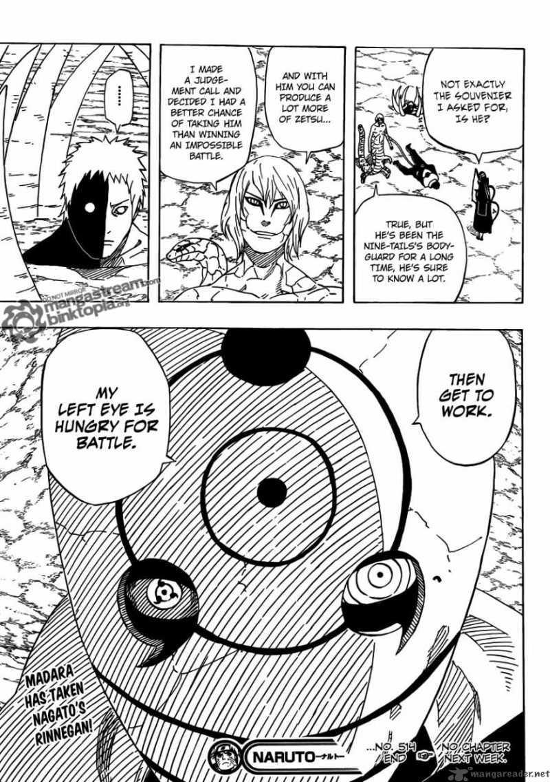 Naruto Chapter 514 Page 17