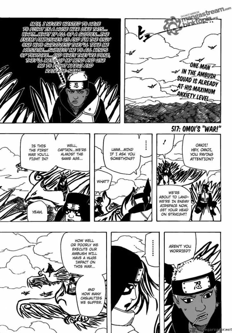 Naruto Chapter 517 Page 1