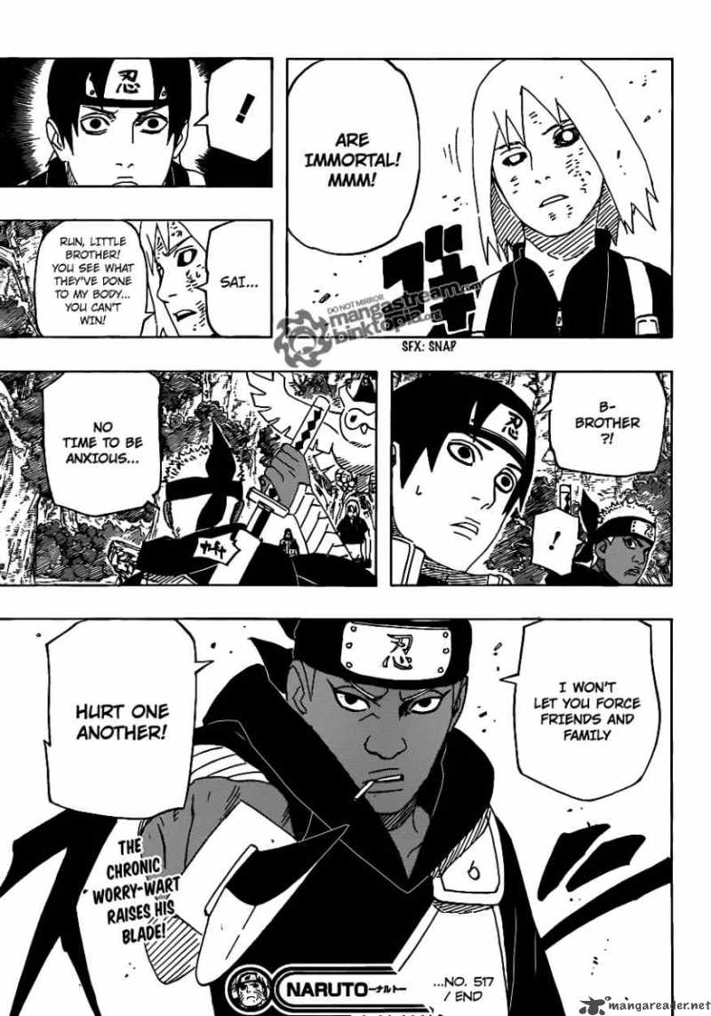 Naruto Chapter 517 Page 16