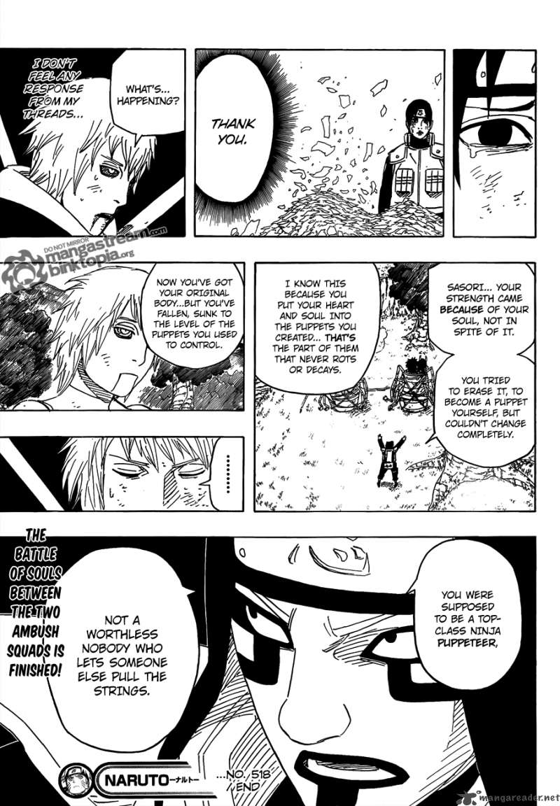Naruto Chapter 518 Page 17