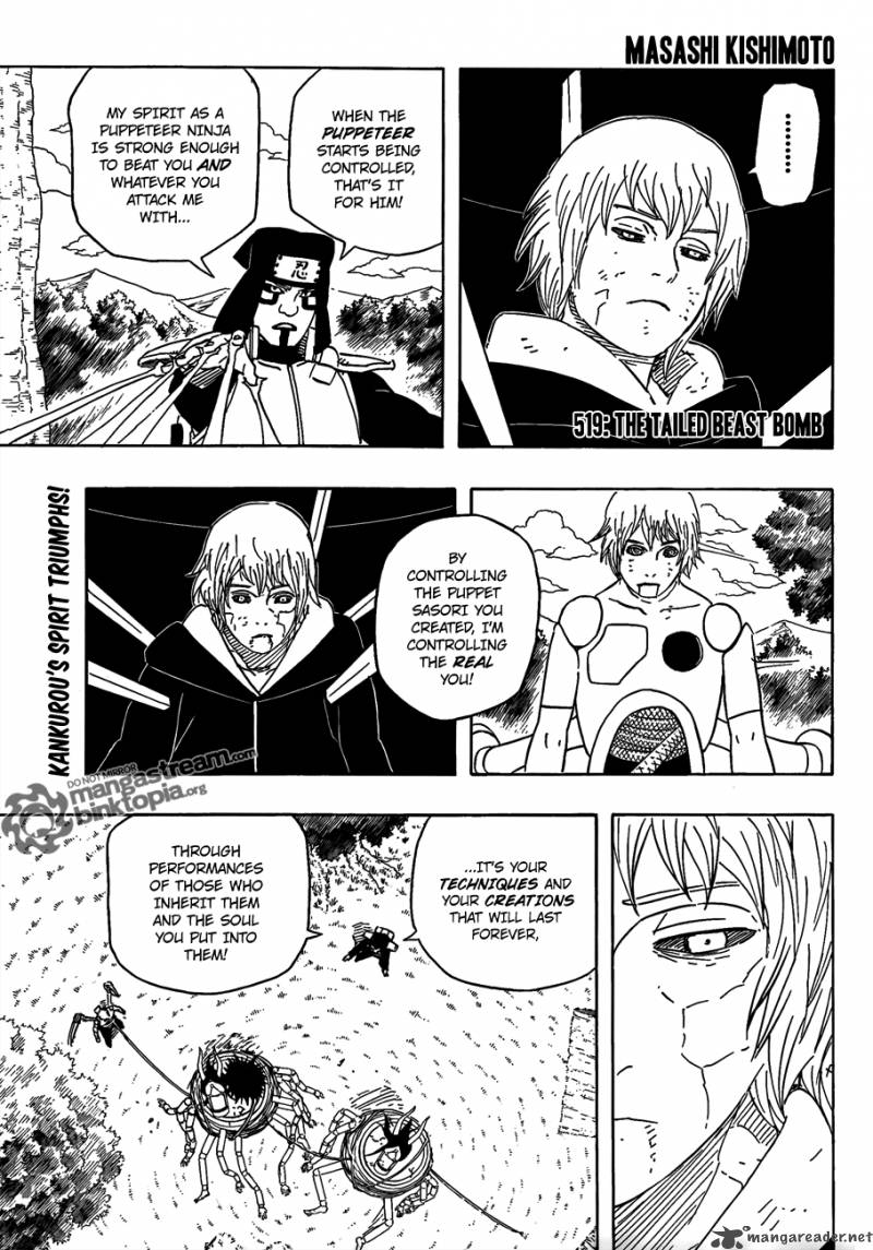 Naruto Chapter 519 Page 1