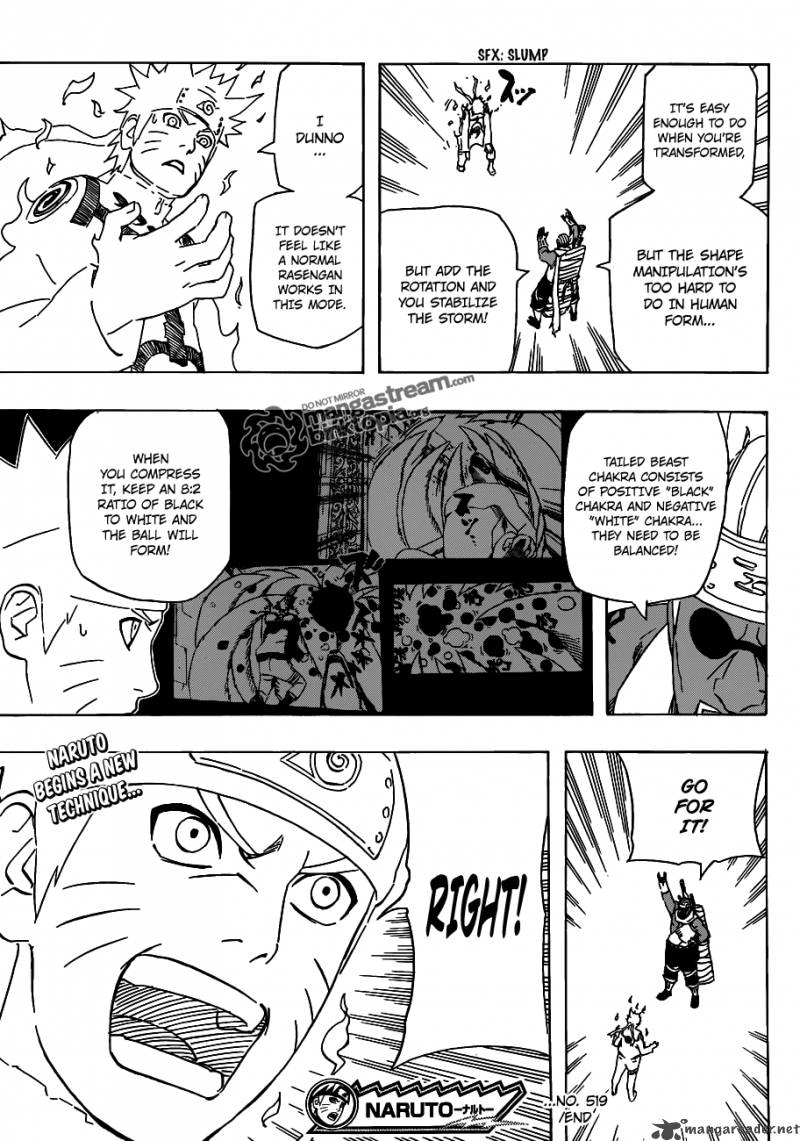 Naruto Chapter 519 Page 17