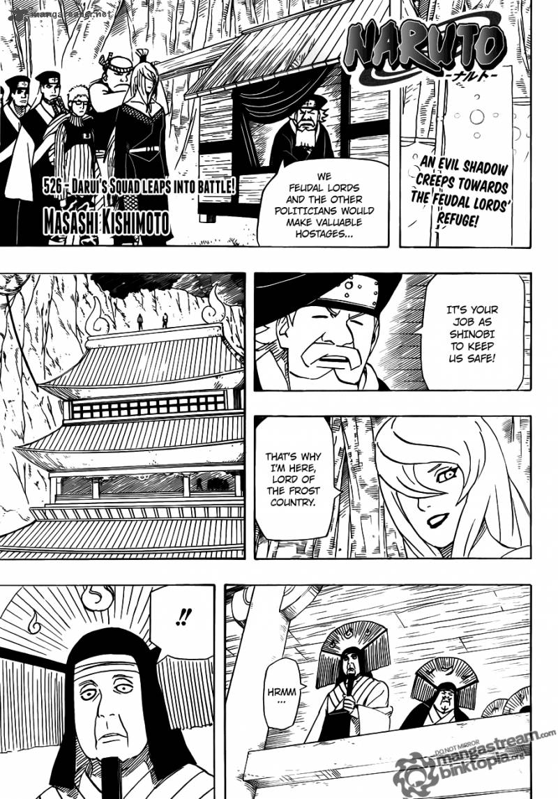 Naruto Chapter 526 Page 1