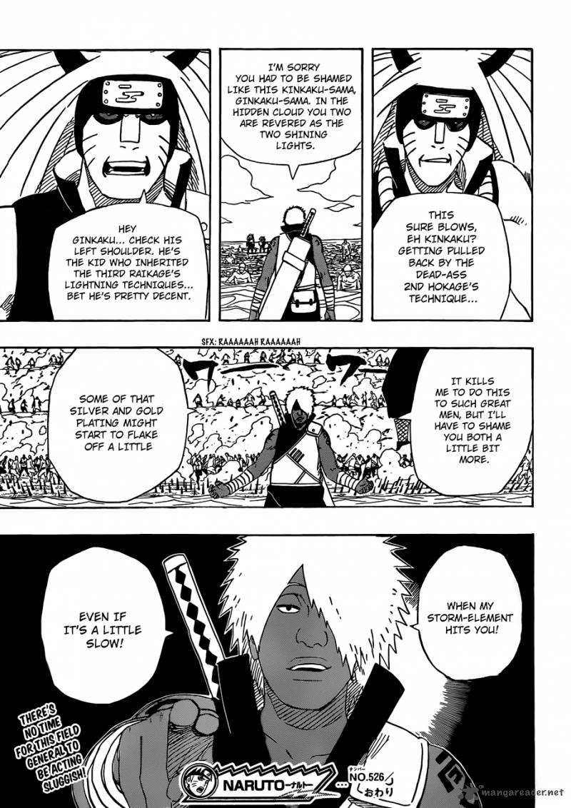 Naruto Chapter 526 Page 16