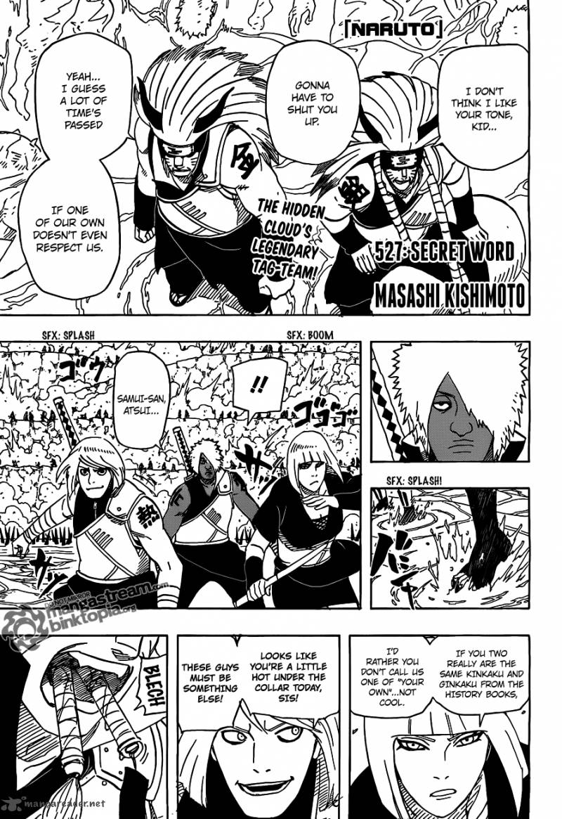 Naruto Chapter 527 Page 1