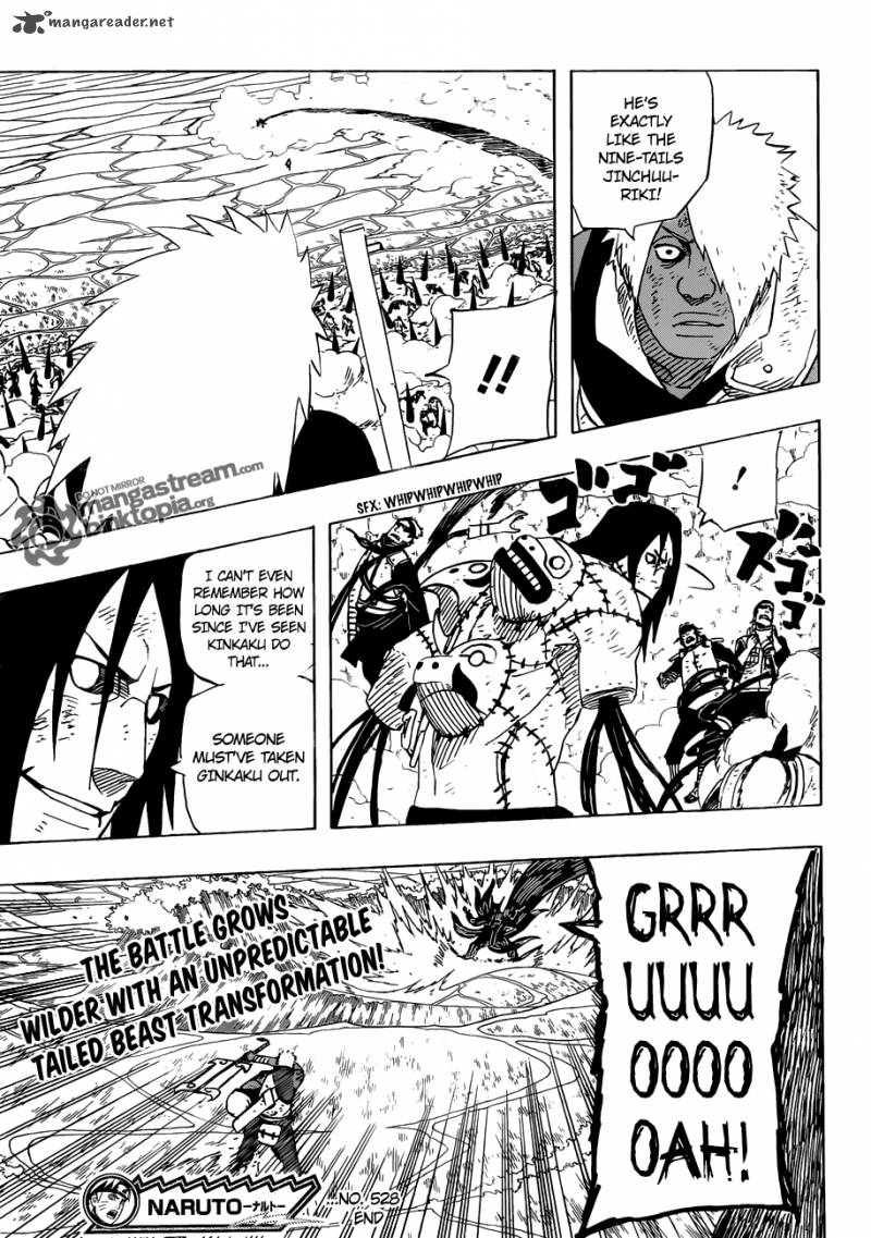 Naruto Chapter 528 Page 16