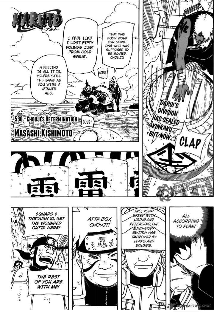 Naruto Chapter 530 Page 1