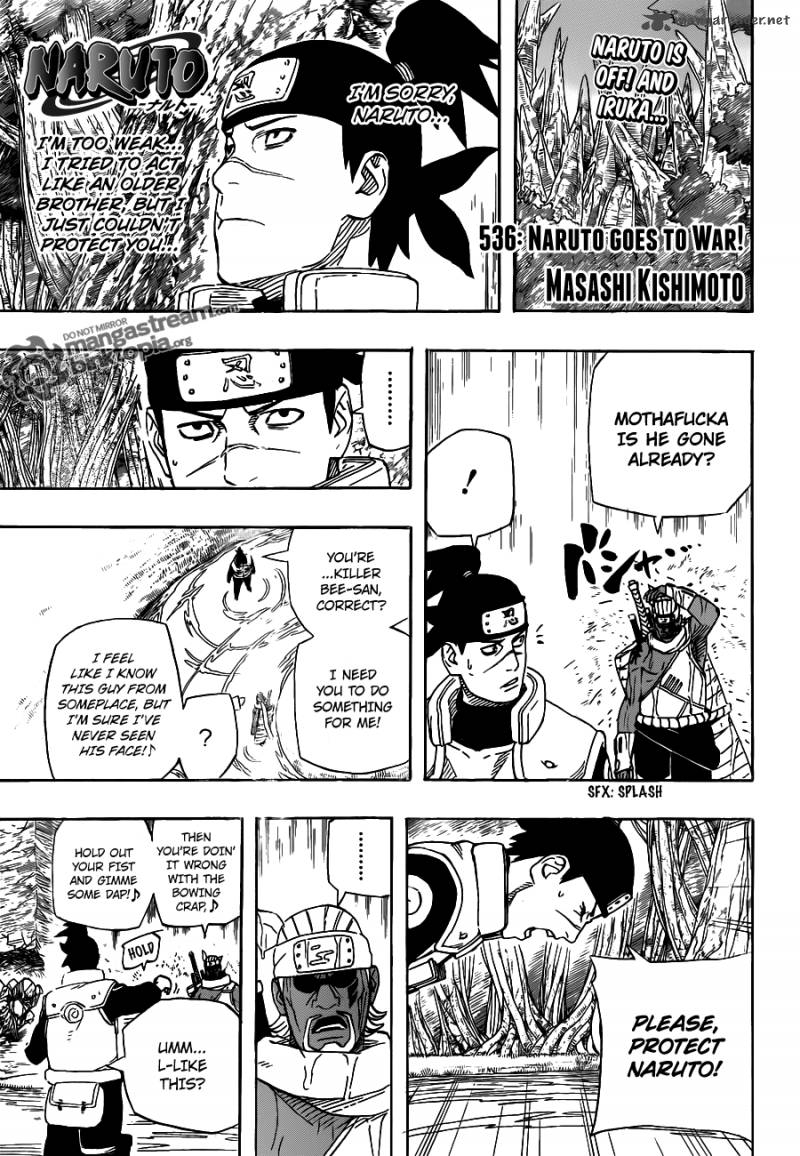 Naruto Chapter 536 Page 1