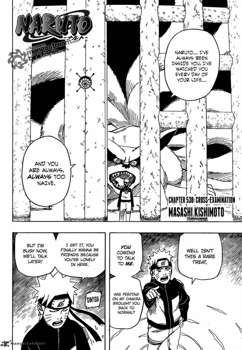 Naruto Chapter 538 Page 2