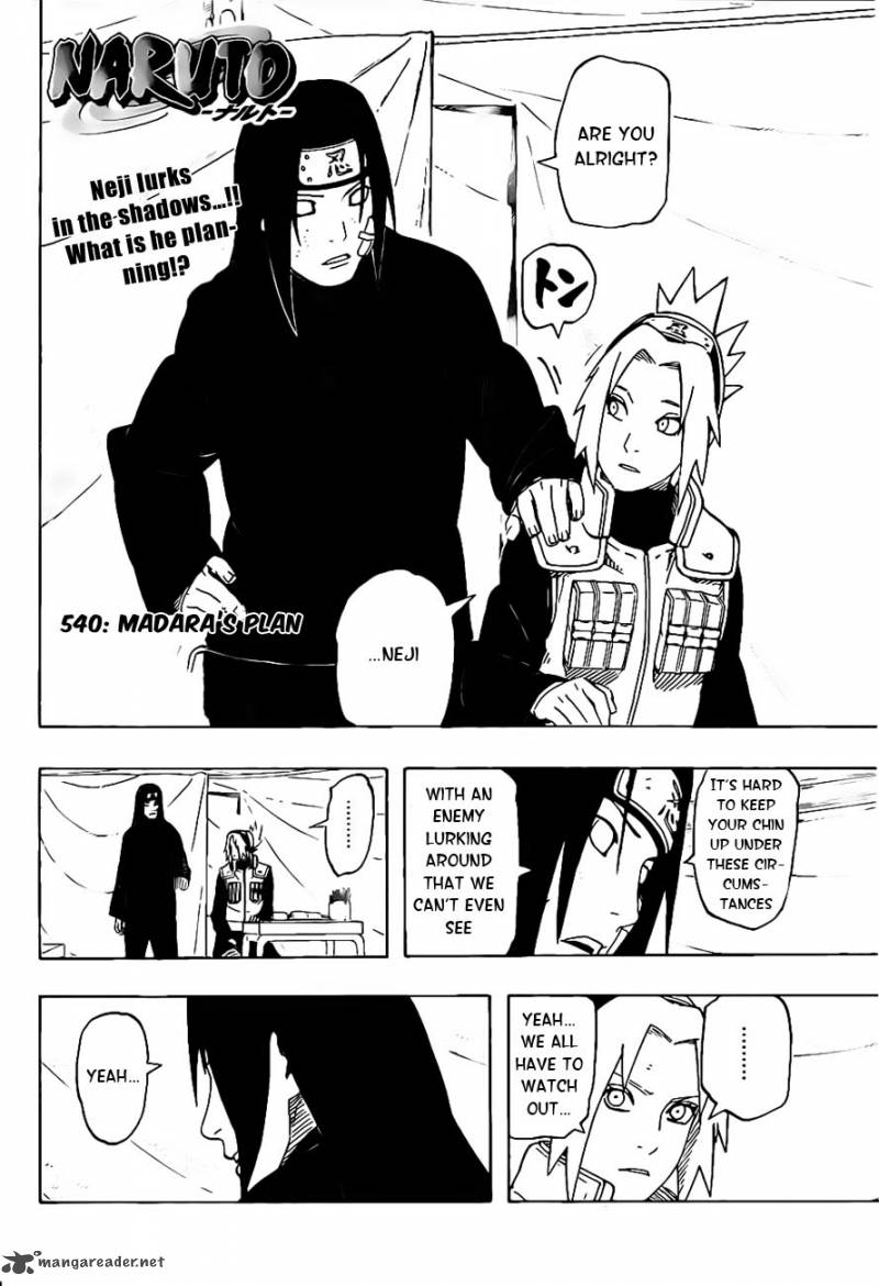 Naruto Chapter 540 Page 2