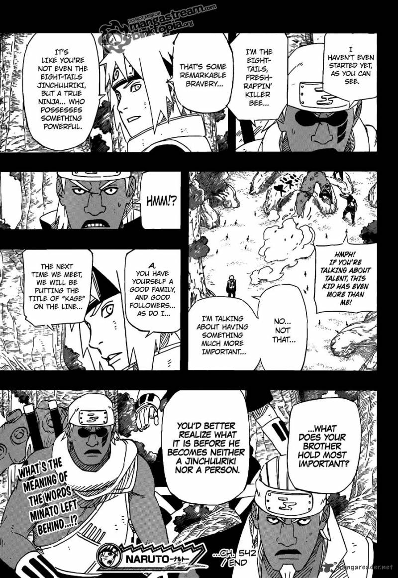 Naruto Chapter 542 Page 17