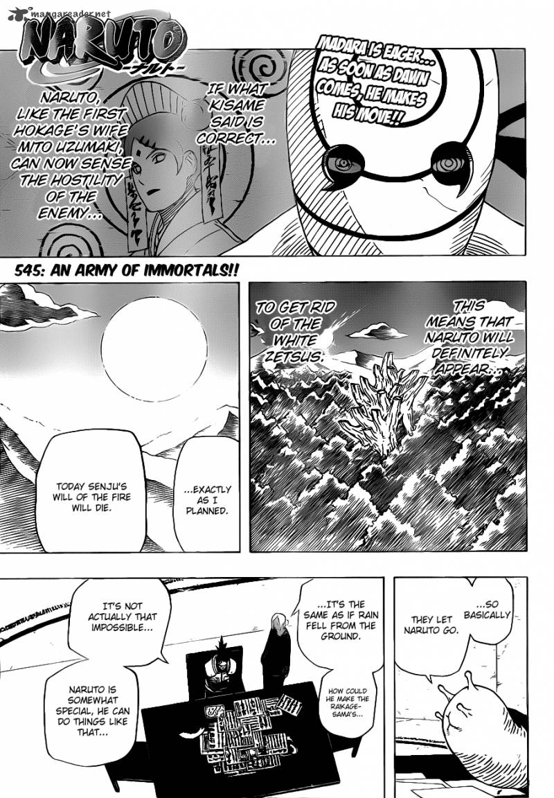 Naruto Chapter 545 Page 1