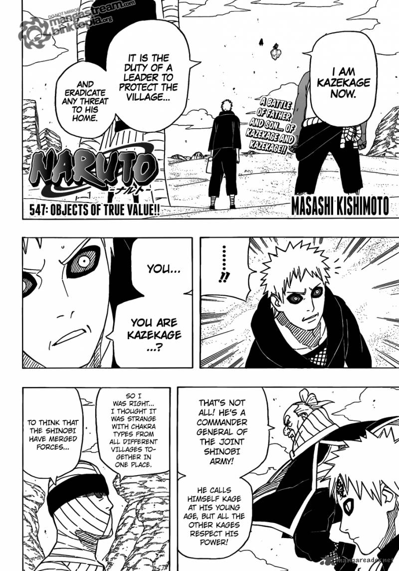 Naruto Chapter 547 Page 2