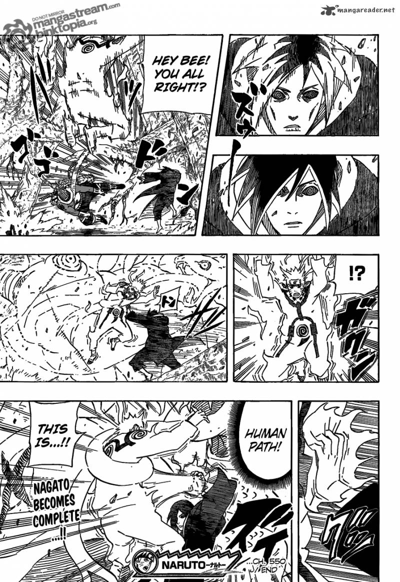 Naruto Chapter 550 Page 17