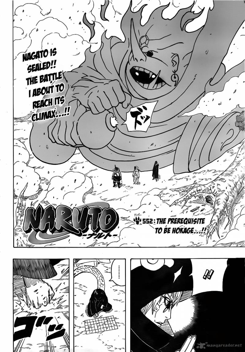 Naruto Chapter 552 Page 2