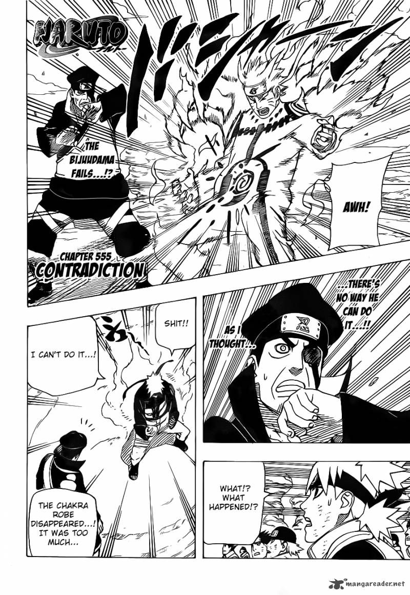 Naruto Chapter 555 Page 2