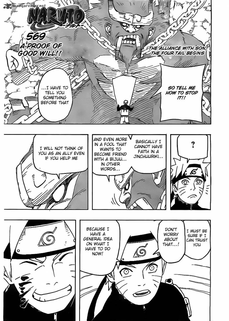 Naruto Chapter 569 Page 1