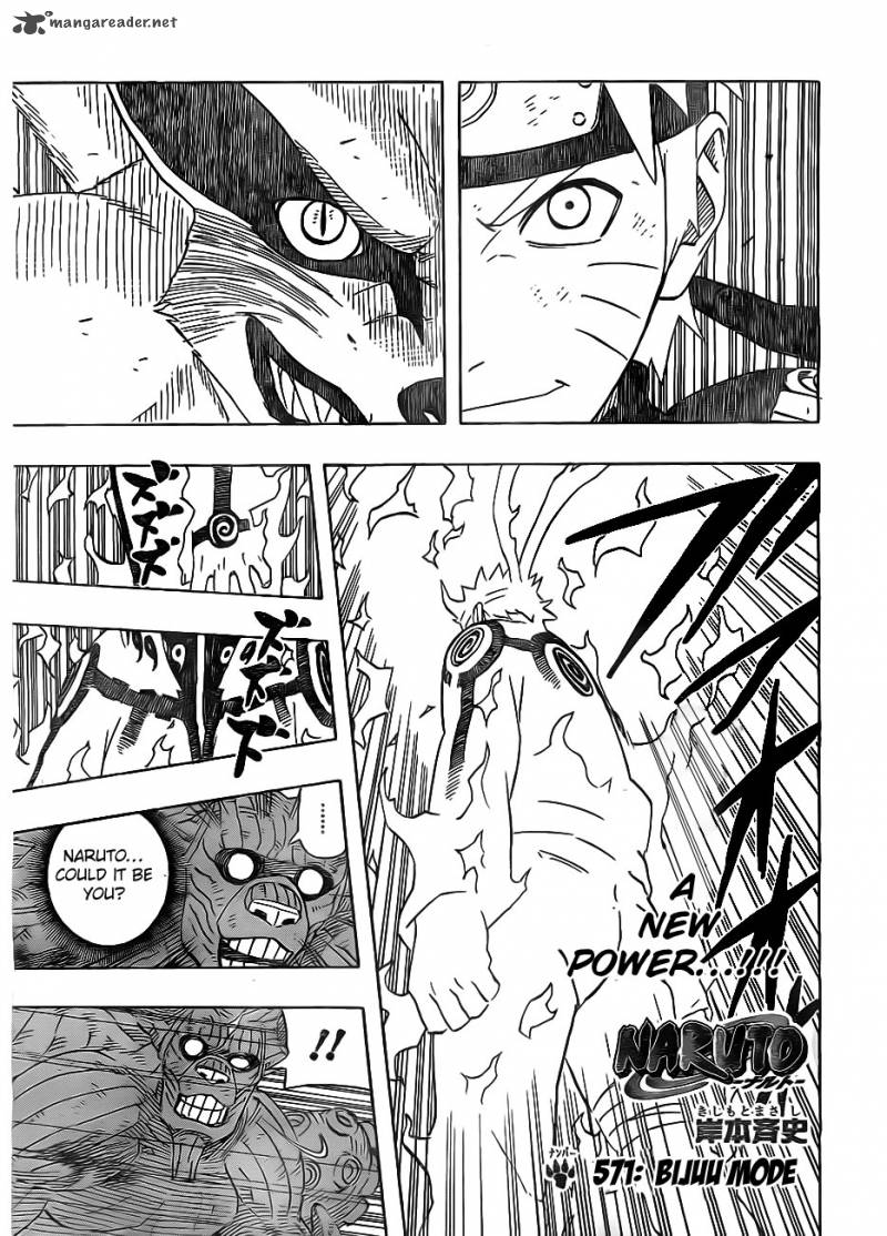 Naruto Chapter 571 Page 1