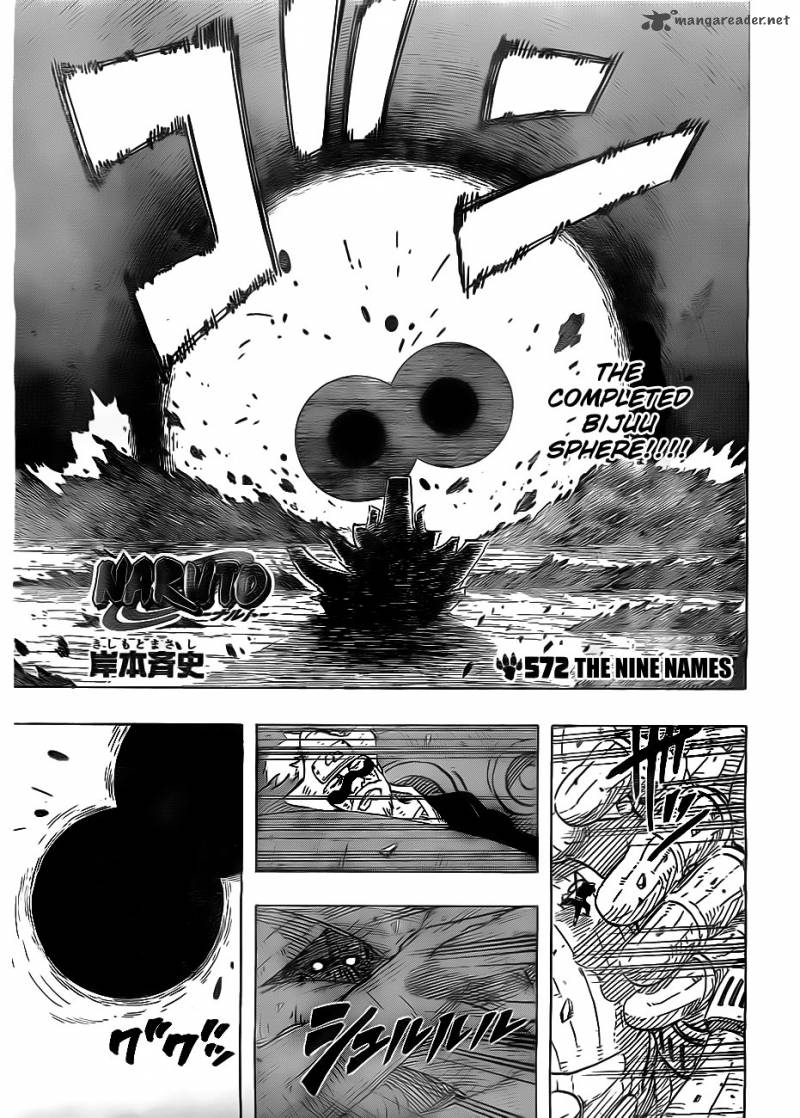 Naruto Chapter 572 Page 1