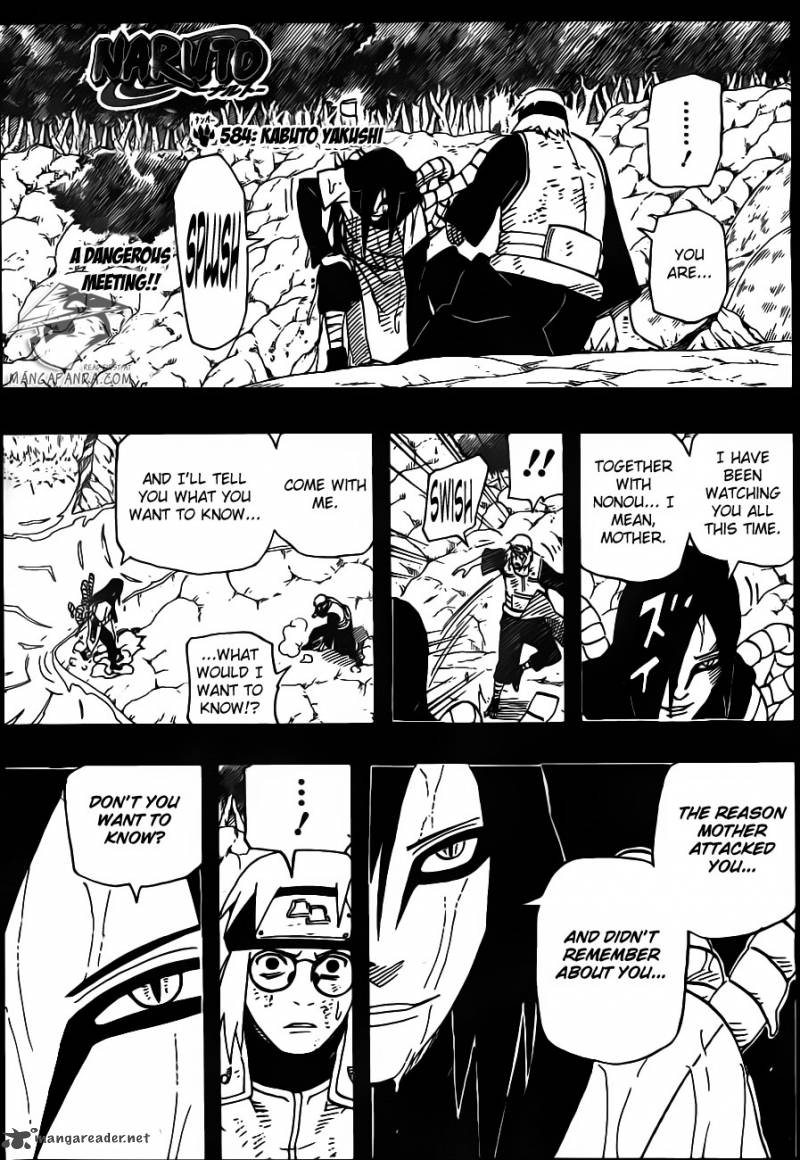 Naruto Chapter 584 Page 1