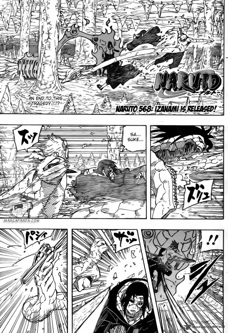 Naruto Chapter 586 Page 1