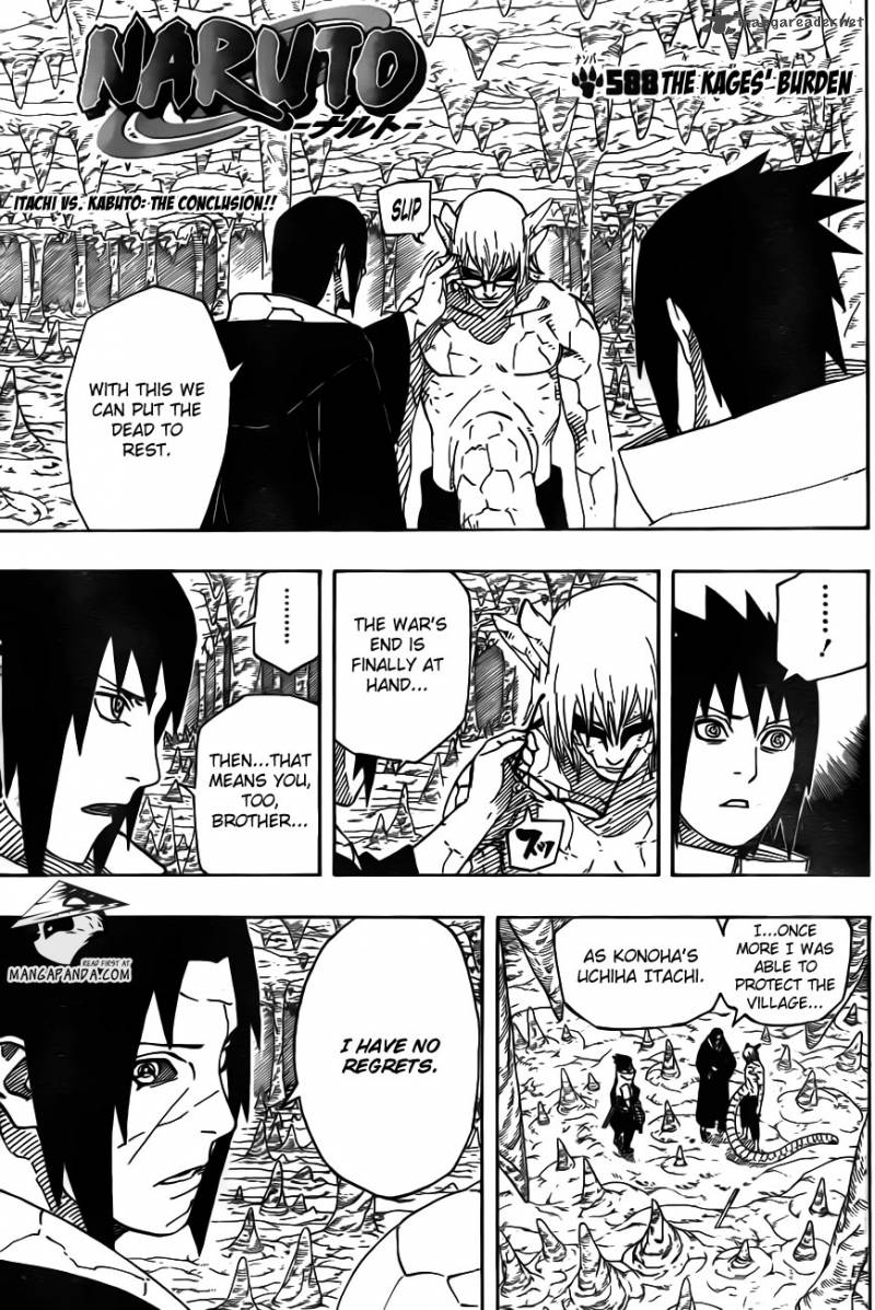 Naruto Chapter 588 Page 1