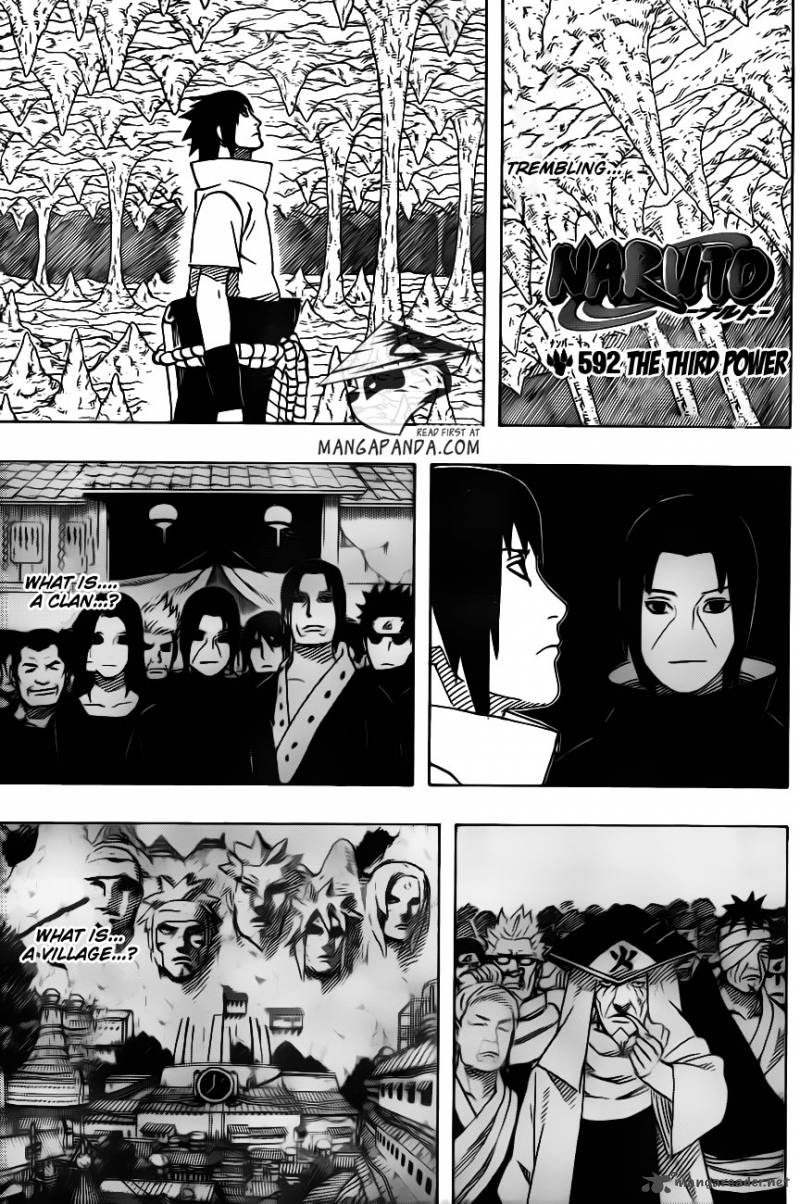 Naruto Chapter 592 Page 1
