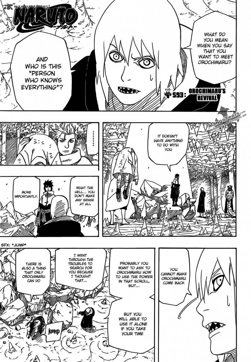 Naruto Chapter 593 Page 1