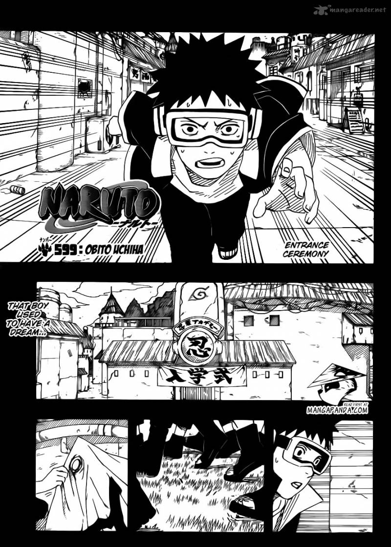 Naruto Chapter 599 Page 1