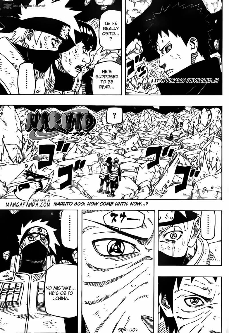 Naruto Chapter 600 Page 3