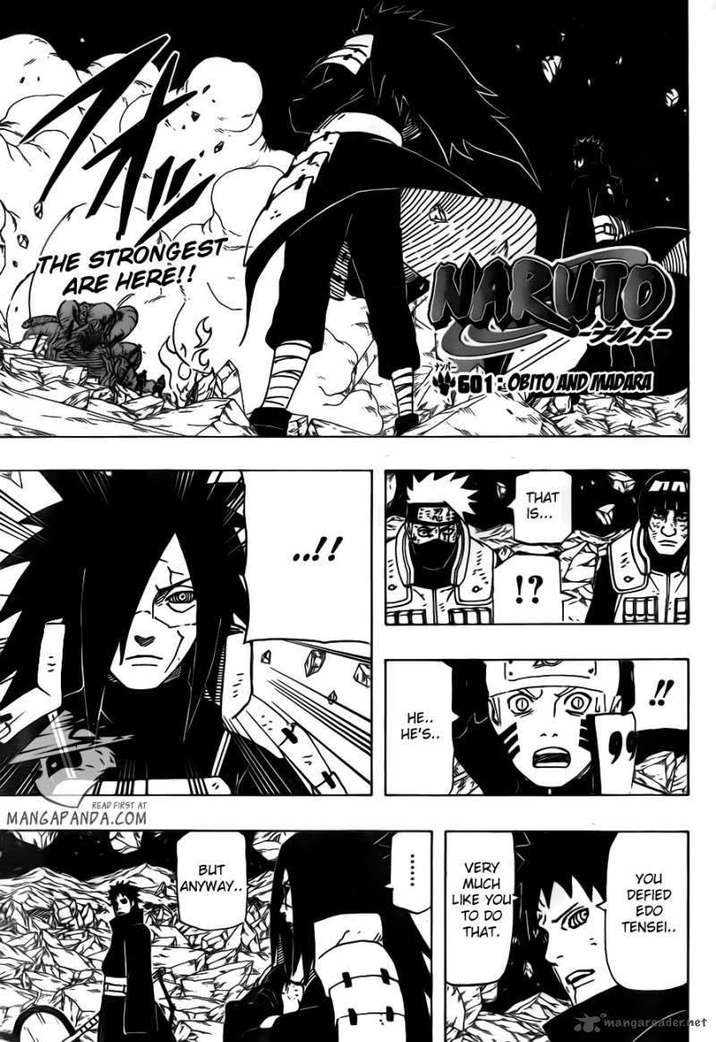Naruto Chapter 601 Page 3