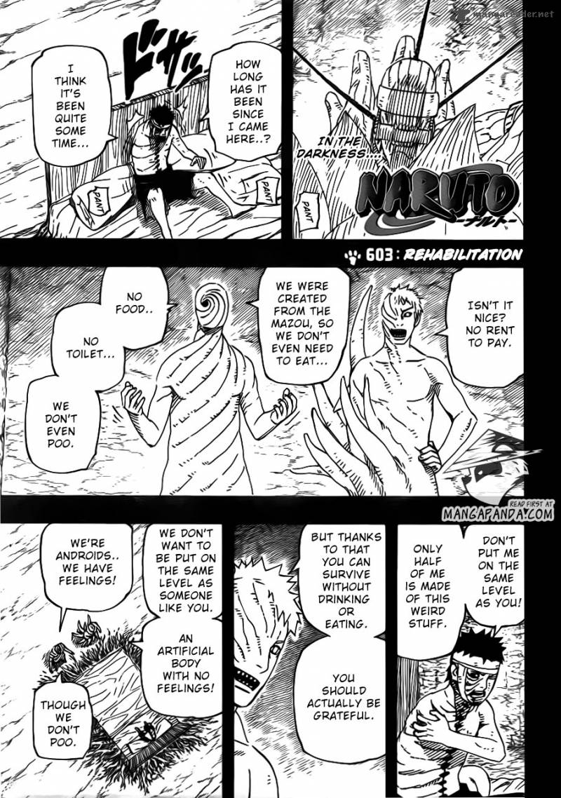 Naruto Chapter 603 Page 3