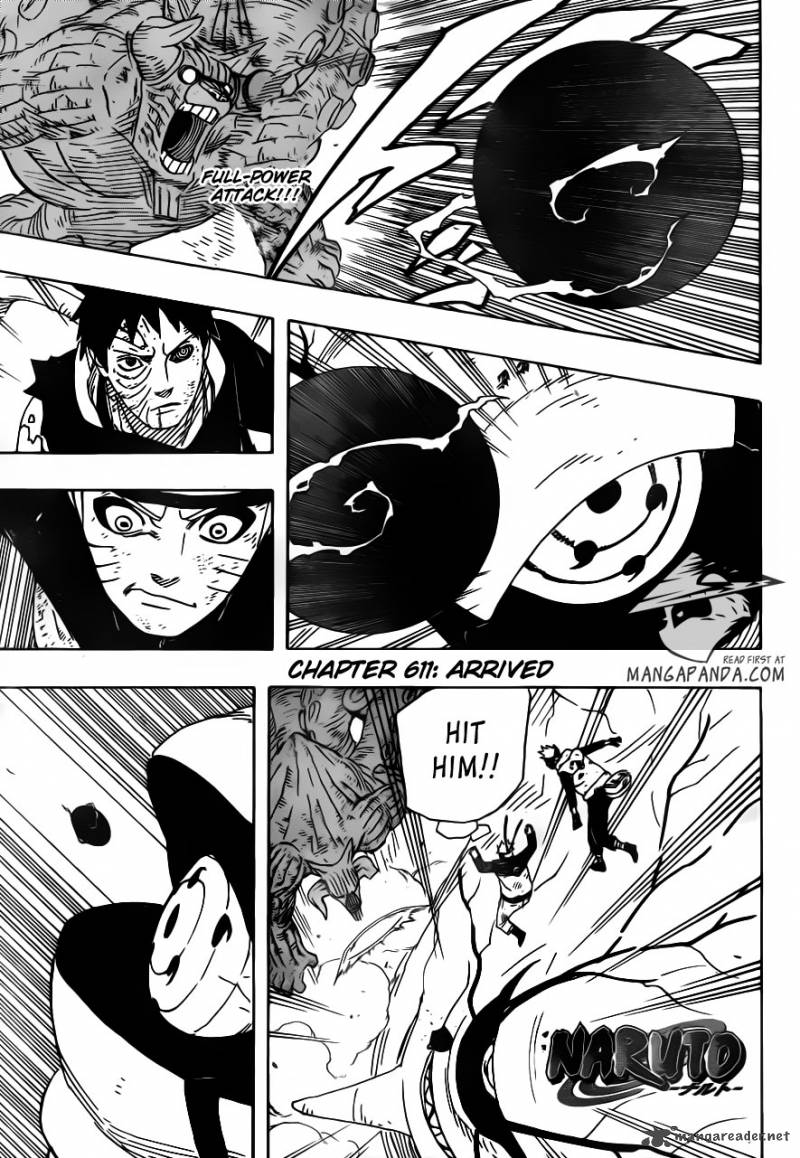 Naruto Chapter 611 Page 3