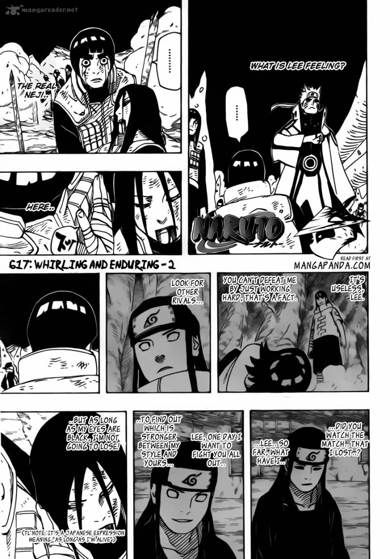 Naruto Chapter 617 Page 3