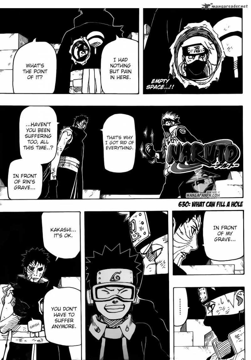 Naruto Chapter 630 Page 3