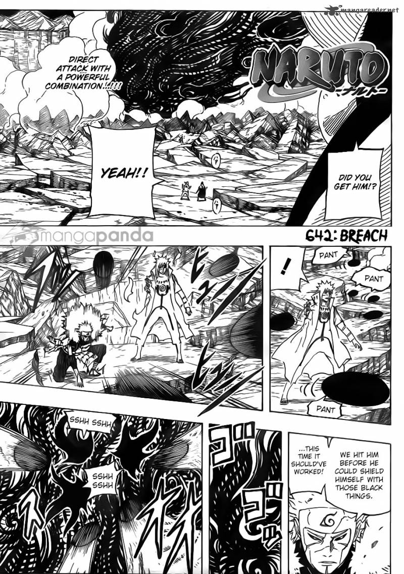 Naruto Chapter 642 Page 3