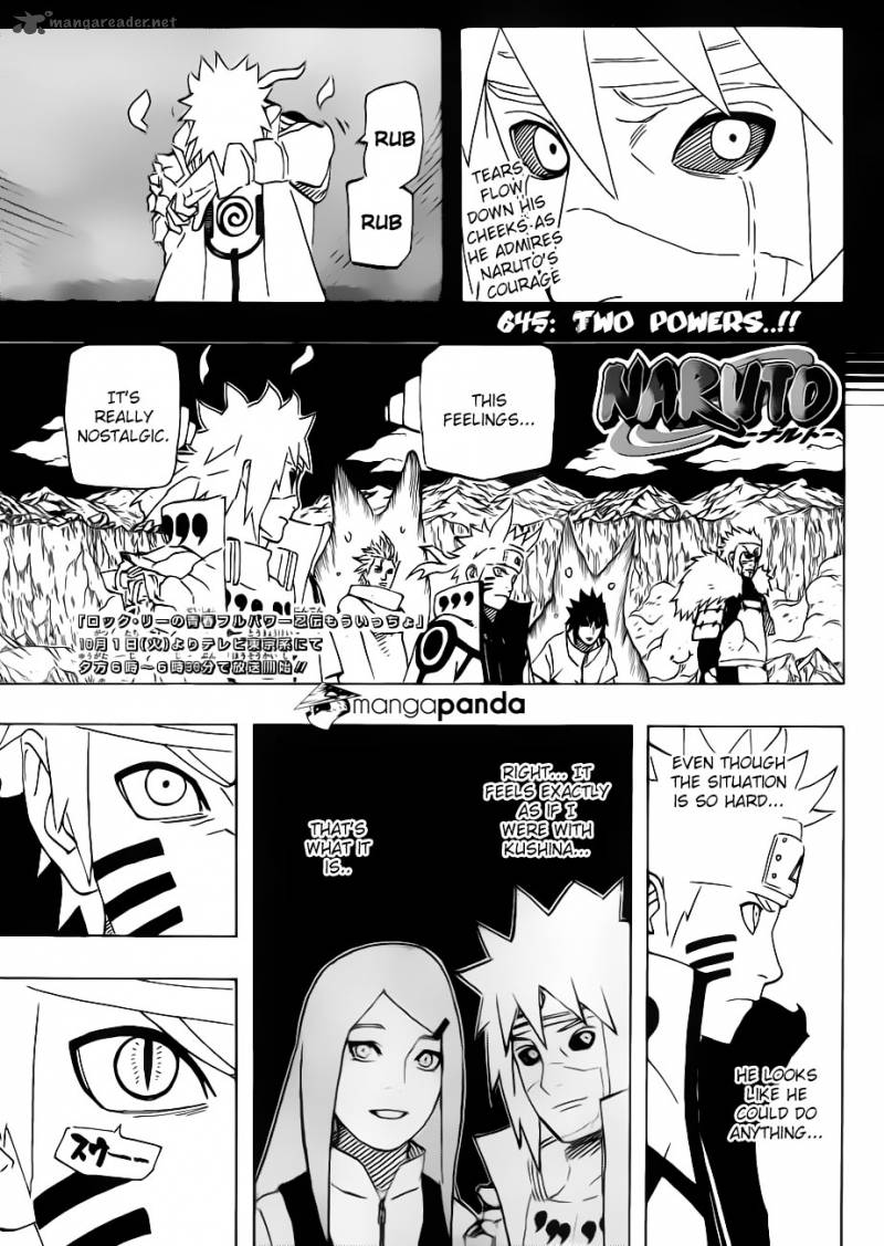 Naruto Chapter 645 Page 3