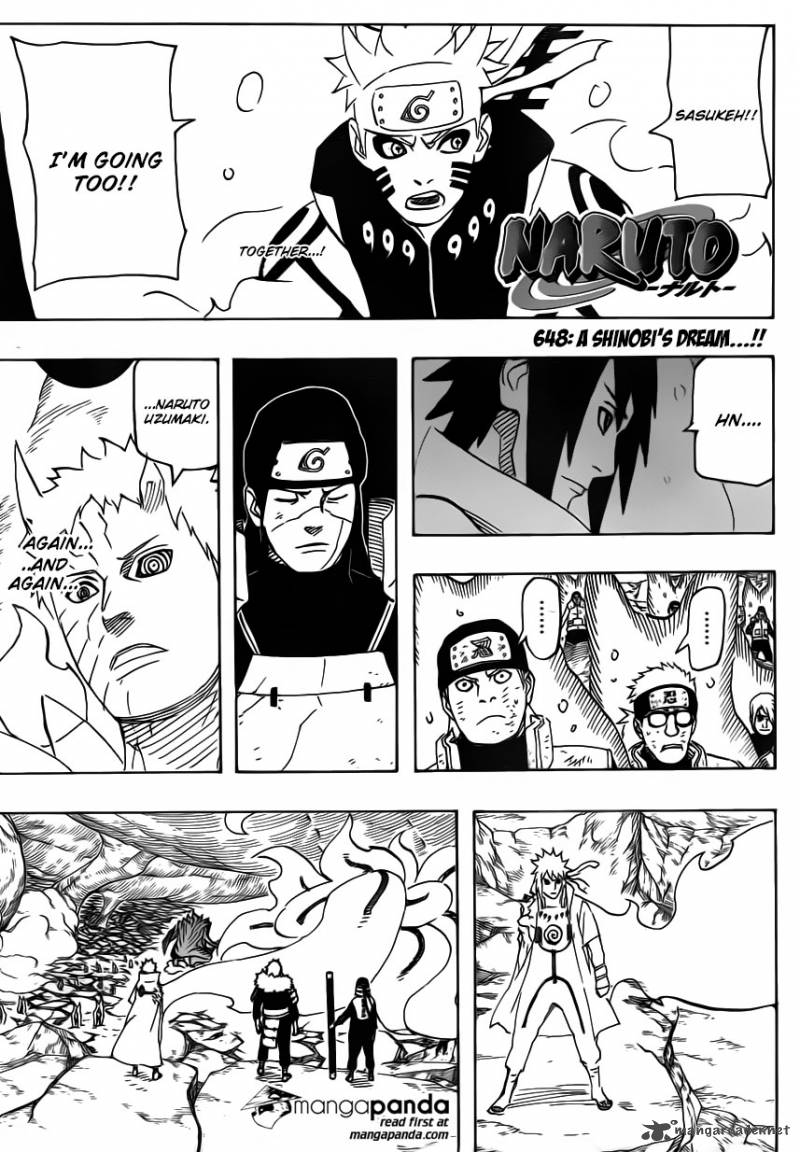 Naruto Chapter 648 Page 3