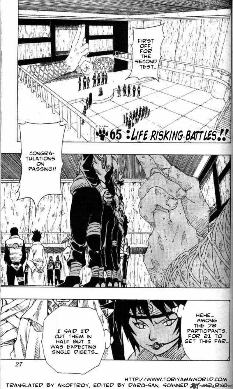 Naruto Chapter 65 Page 2