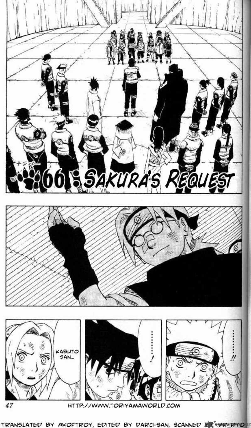 Naruto Chapter 66 Page 2