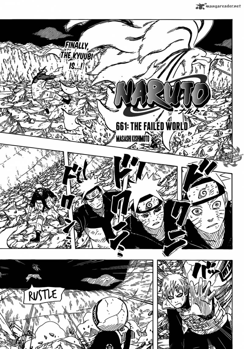 Naruto Chapter 661 Page 1
