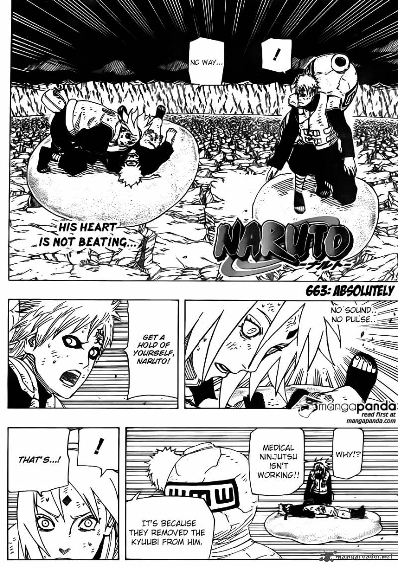 Naruto Chapter 663 Page 3