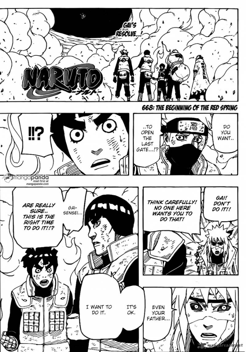 Naruto Chapter 668 Page 3