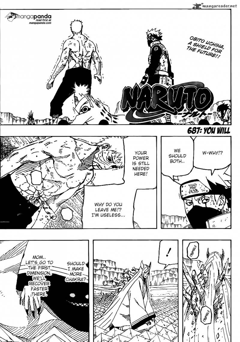 Naruto Chapter 687 Page 3