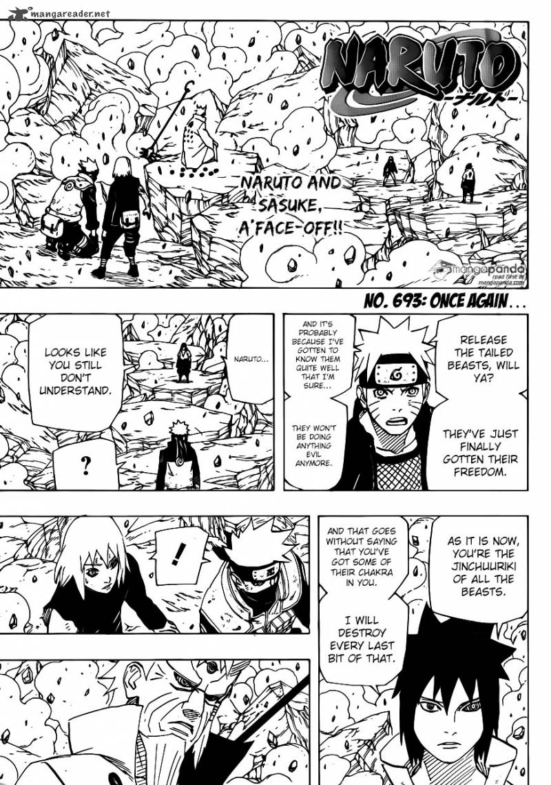 Naruto Chapter 693 Page 1